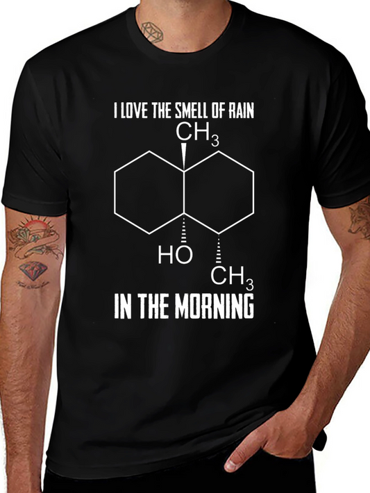 I Love The Smell of Rain Geeks T-Shirt