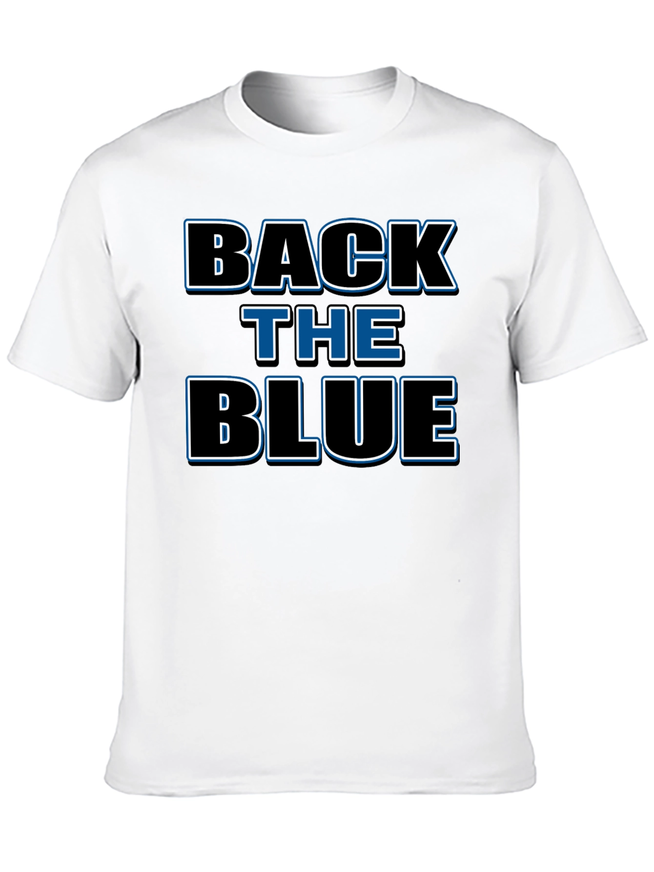 Back the Blue Graphic T-Shirt