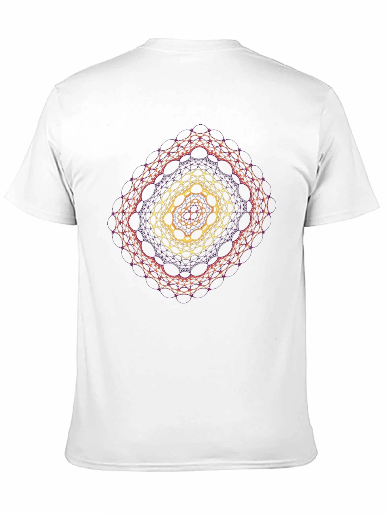 Geometric Mandala Graphic T-Shirt - Modern Design