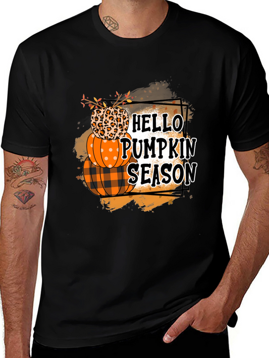 Hello Pumpkin Season Graphic Tee