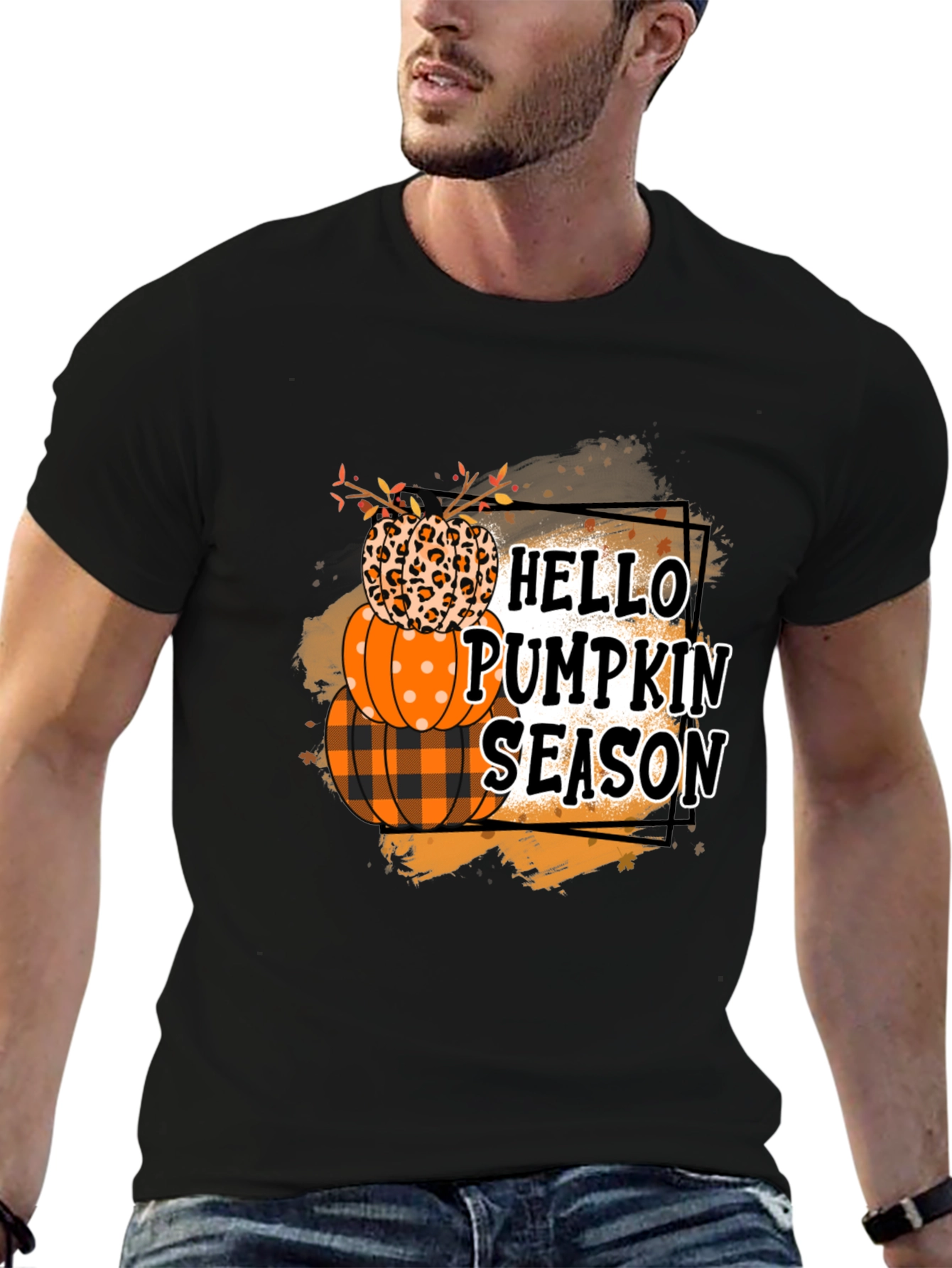 Hello Pumpkin Season Graphic Tee