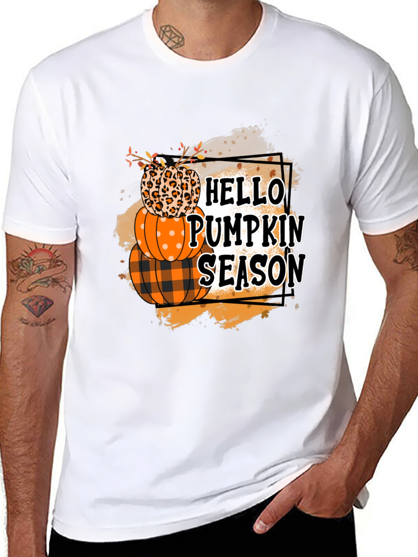 Hello Pumpkin Season Graphic Tee
