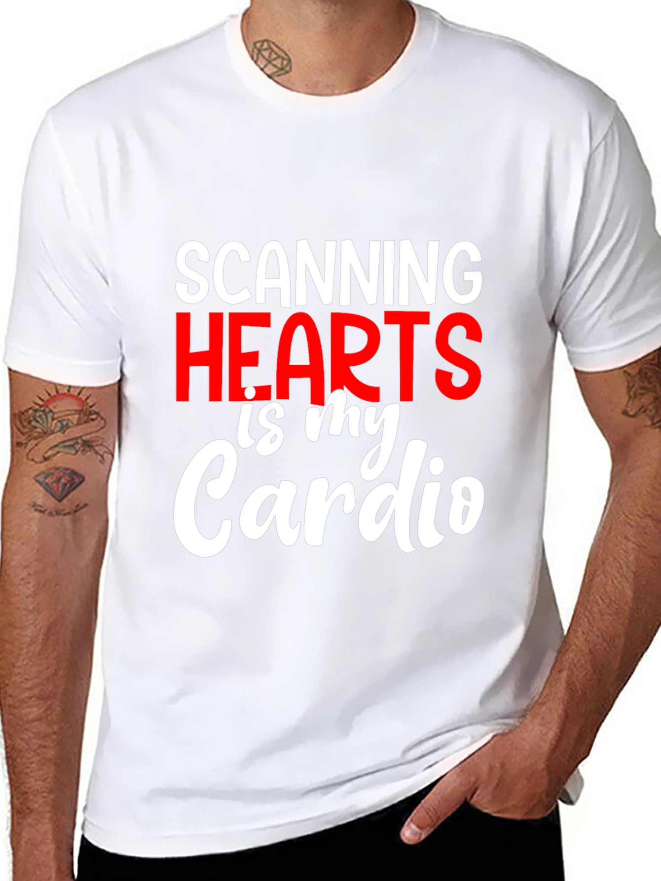 Scanning Hearts is My Cardio T-Shirt
