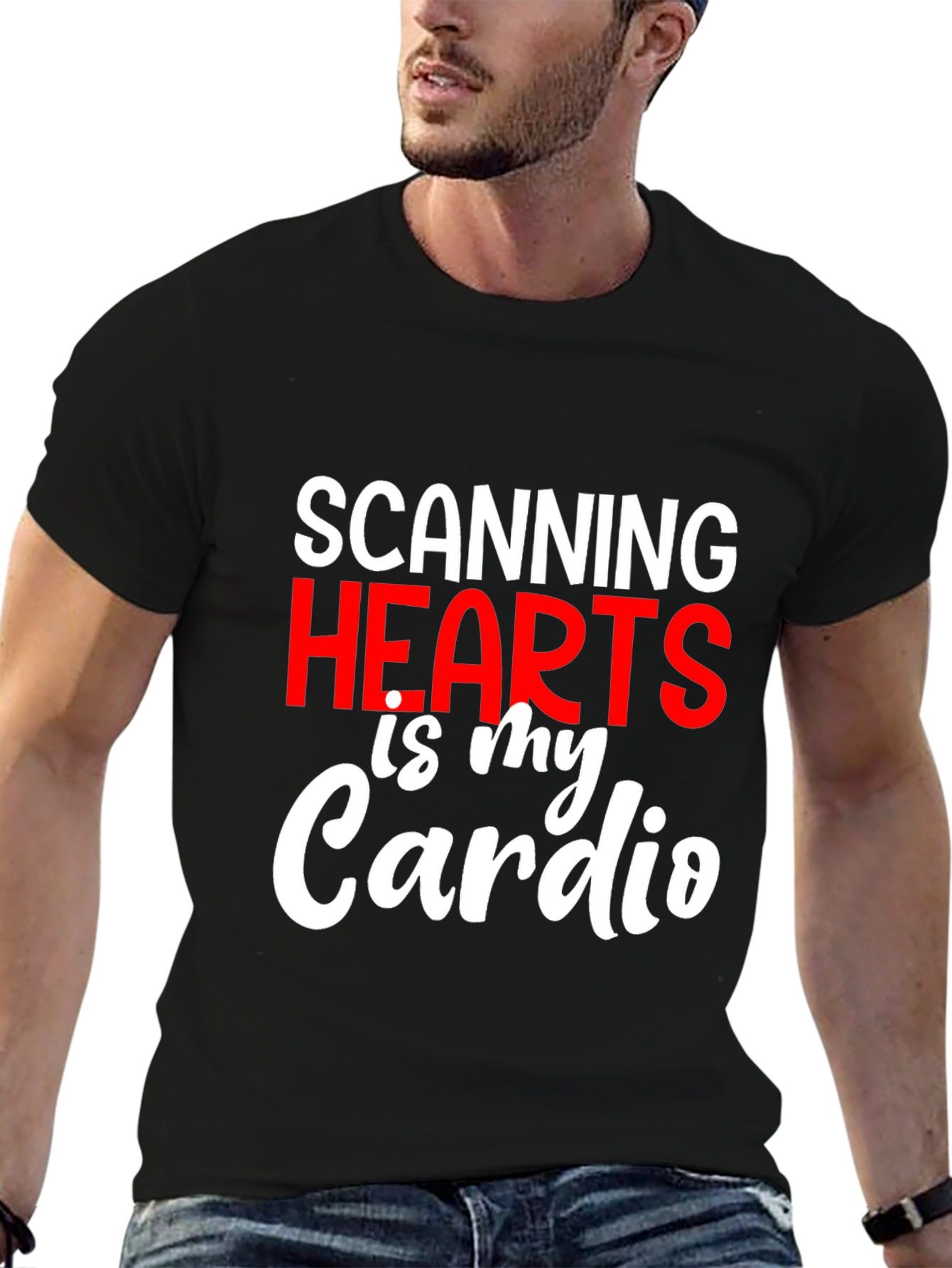 Scanning Hearts is My Cardio T-Shirt