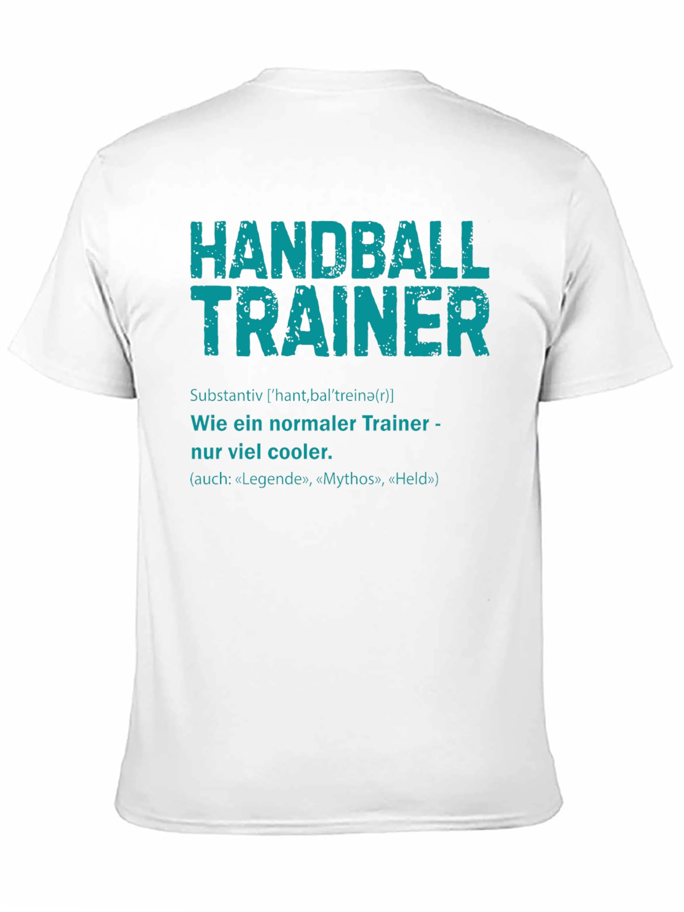 Handball Trainer Definition T-Shirt - Cool Coach Tee