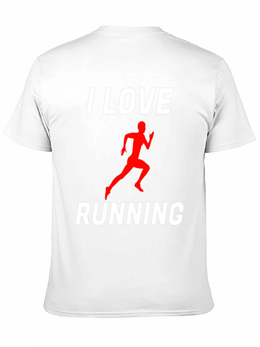 I Love Running Graphic T-Shirt