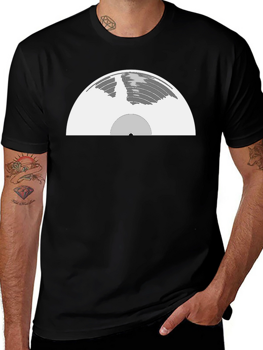 Retro Vinyl Record Graphic Tee