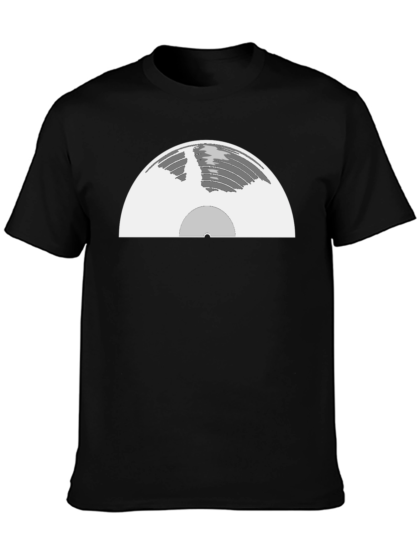 Retro Vinyl Record Graphic Tee