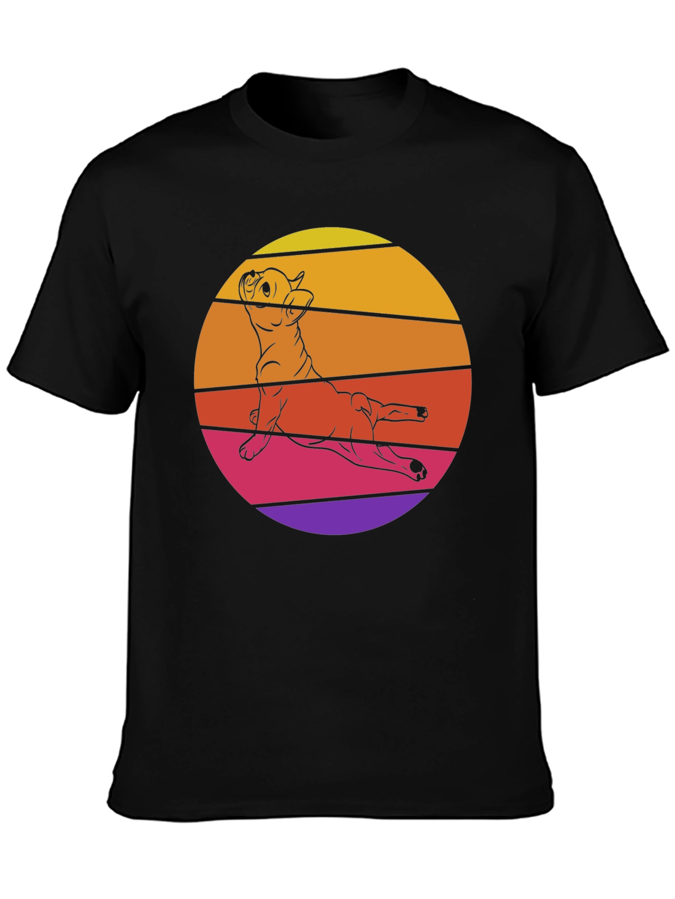 Retro Dog Graphic T-Shirt - Cool Pet Lover Tee