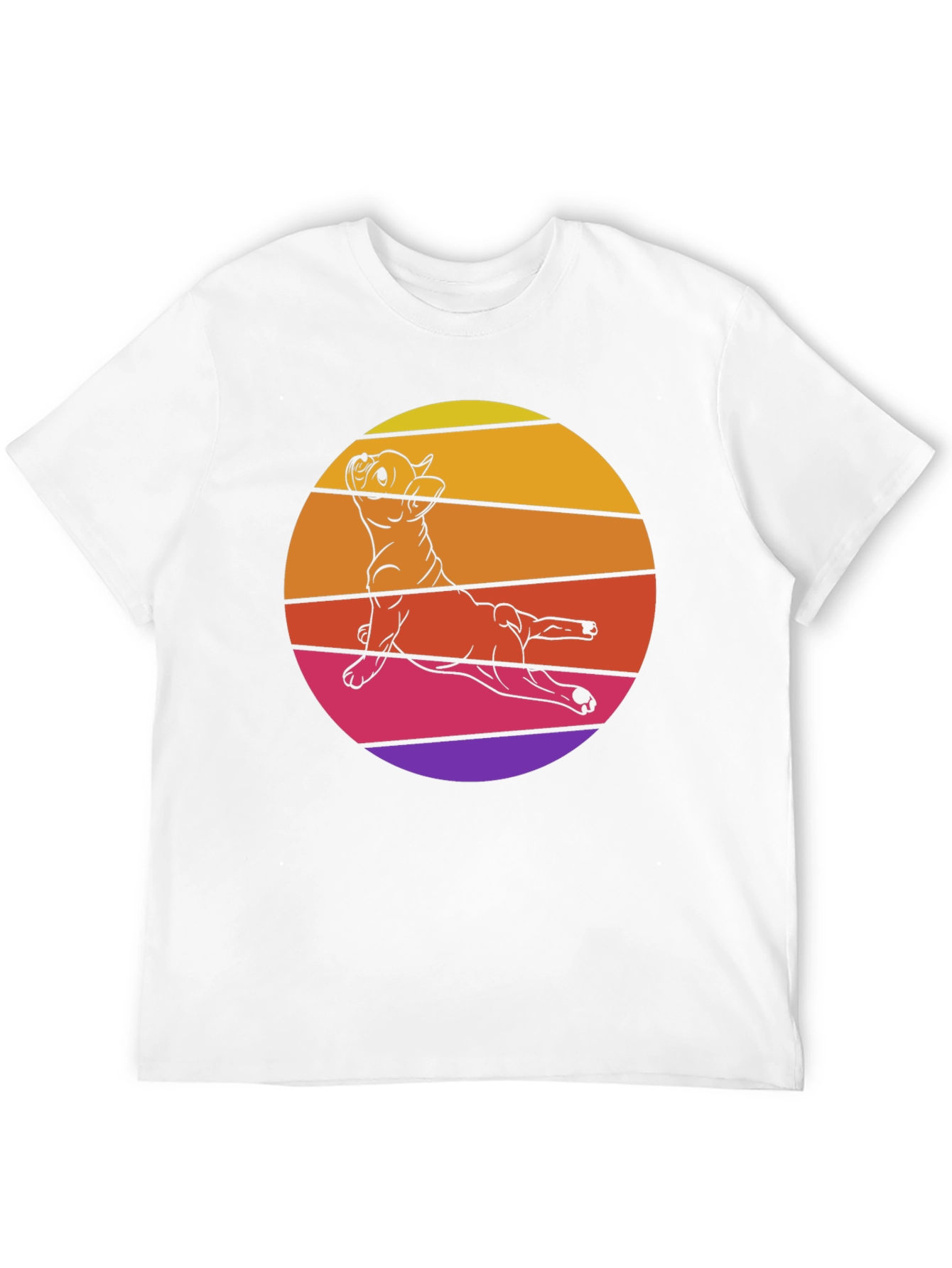 Retro Dog Graphic T-Shirt - Cool Pet Lover Tee