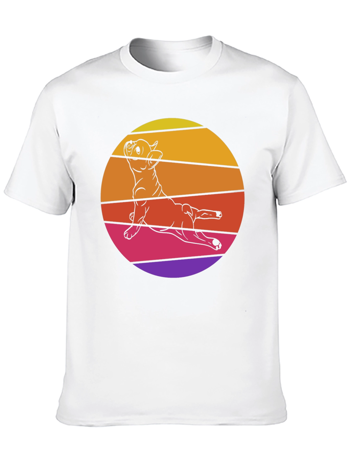 Retro Dog Graphic T-Shirt - Cool Pet Lover Tee