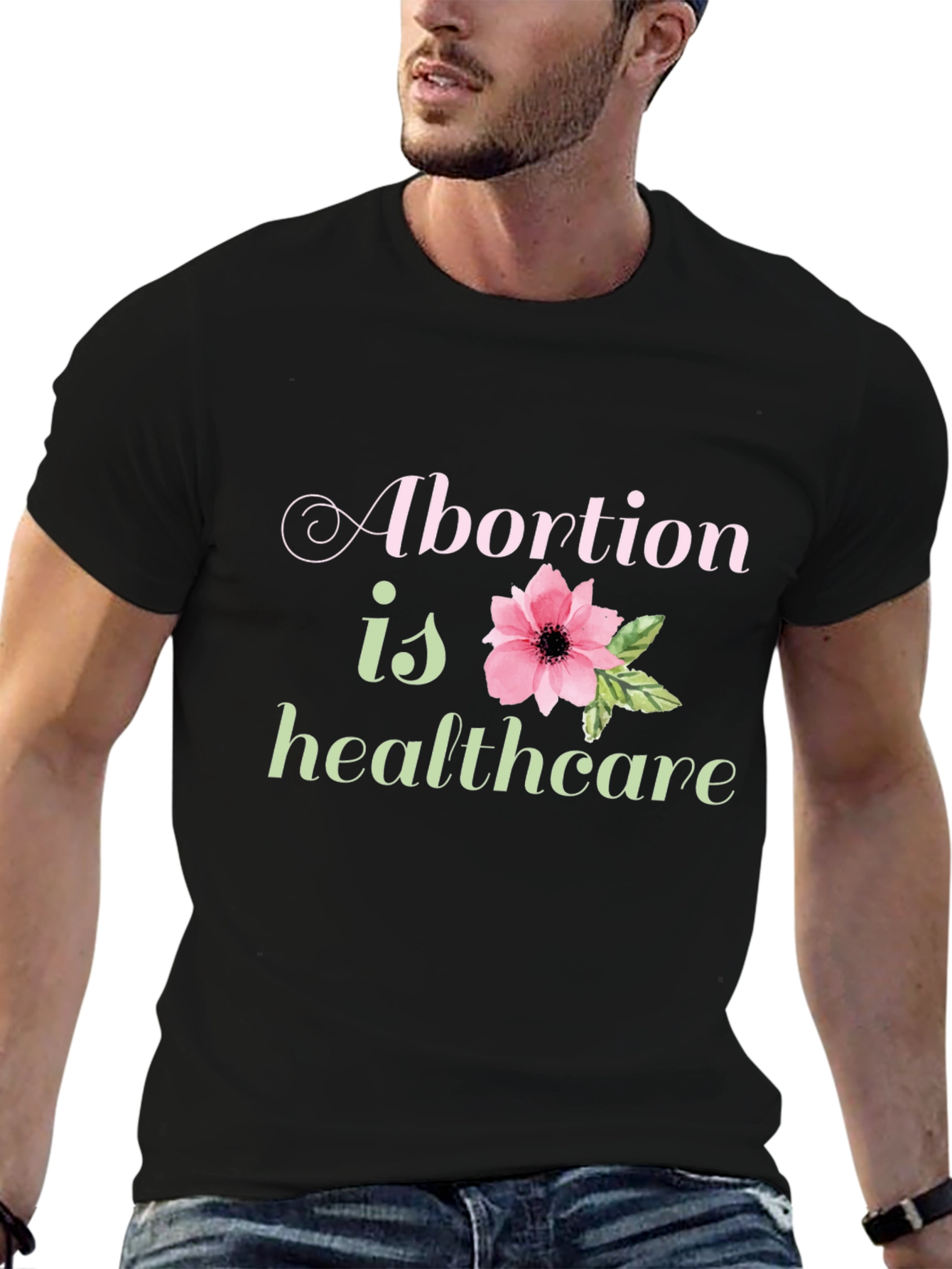 Abortion is Healthcare Graphic Tee - Pro Choice