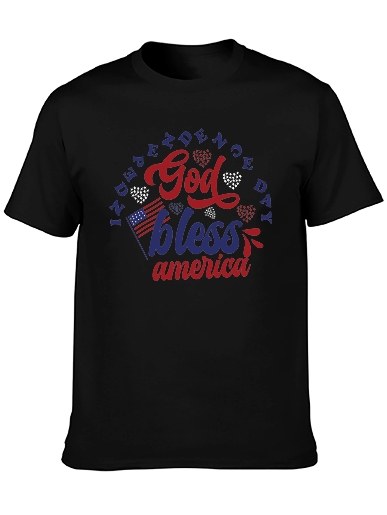 God Bless America Independence Day T-Shirt