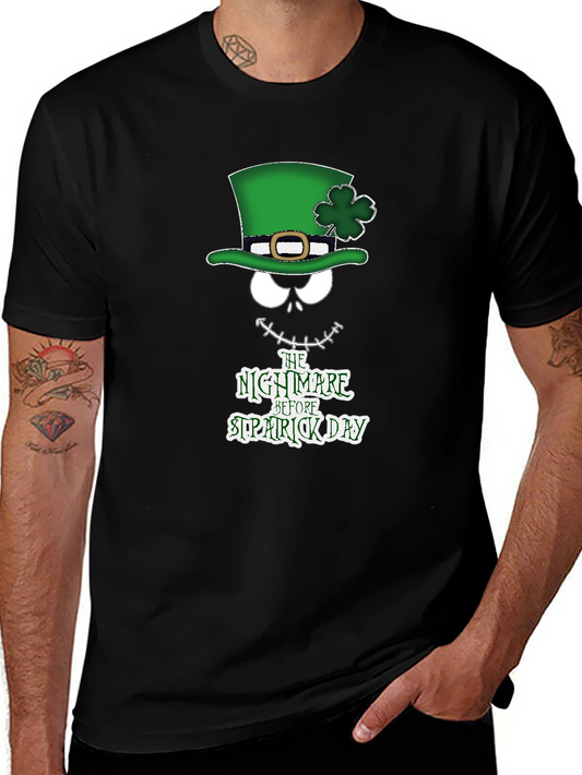 Nightmare Before St. Patricks Day Graphic T-Shirt
