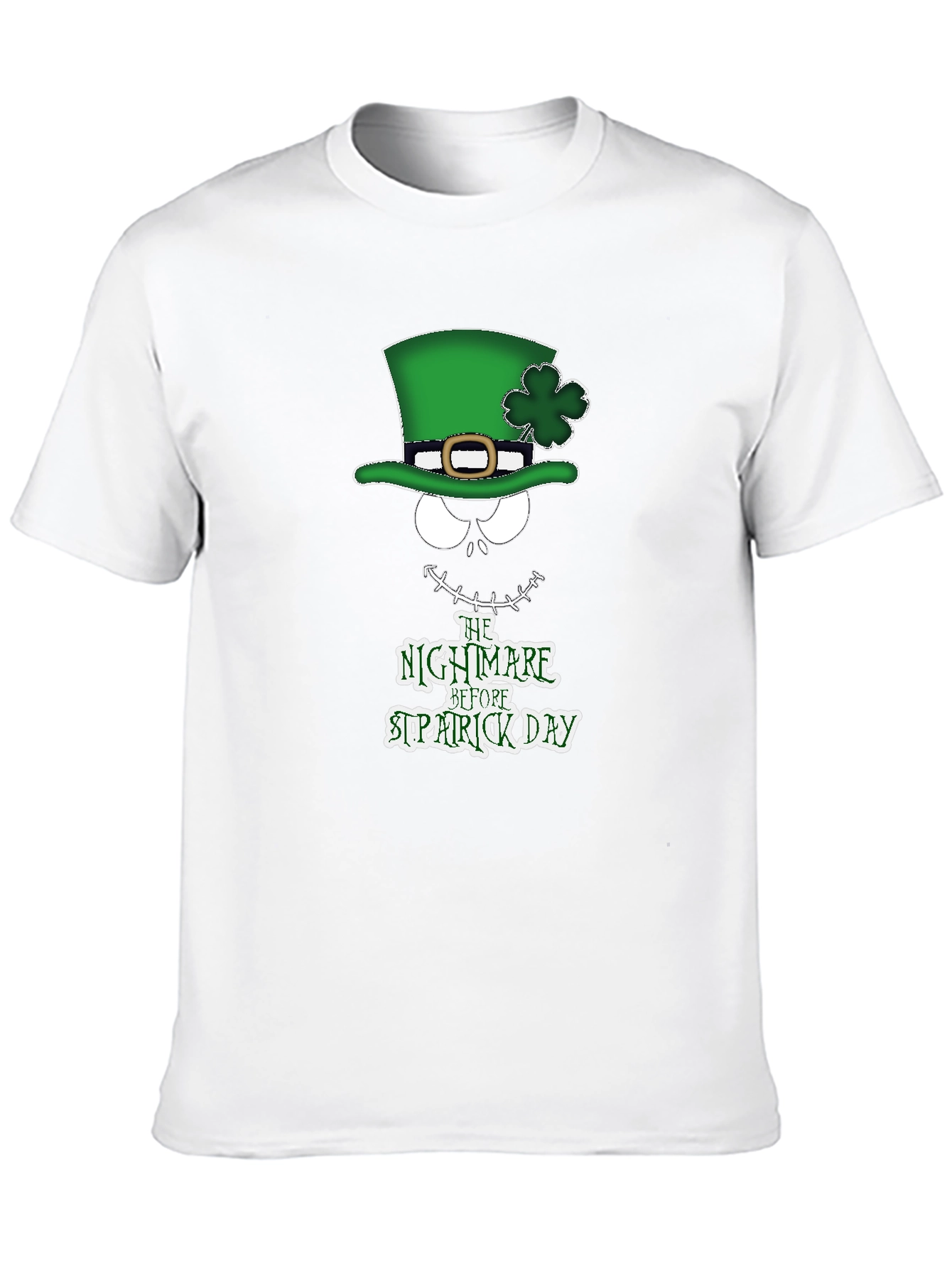 Nightmare Before St. Patricks Day Graphic T-Shirt