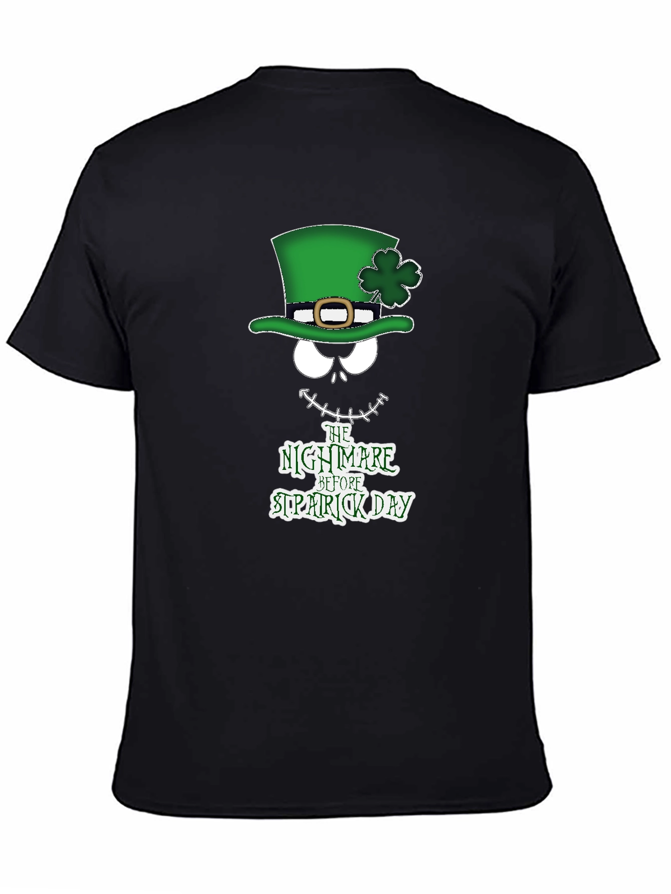 Nightmare Before St. Patricks Day Graphic T-Shirt