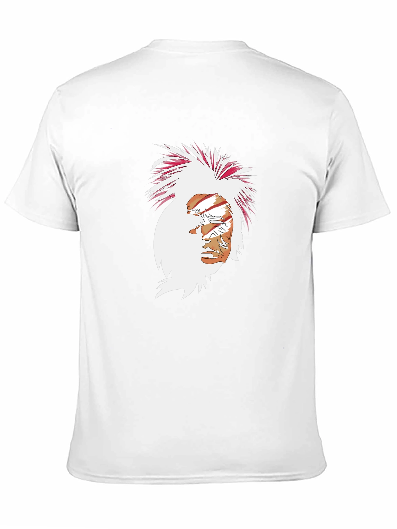 Cool Graphic Tee - Indian Chief Design T-Shirt
