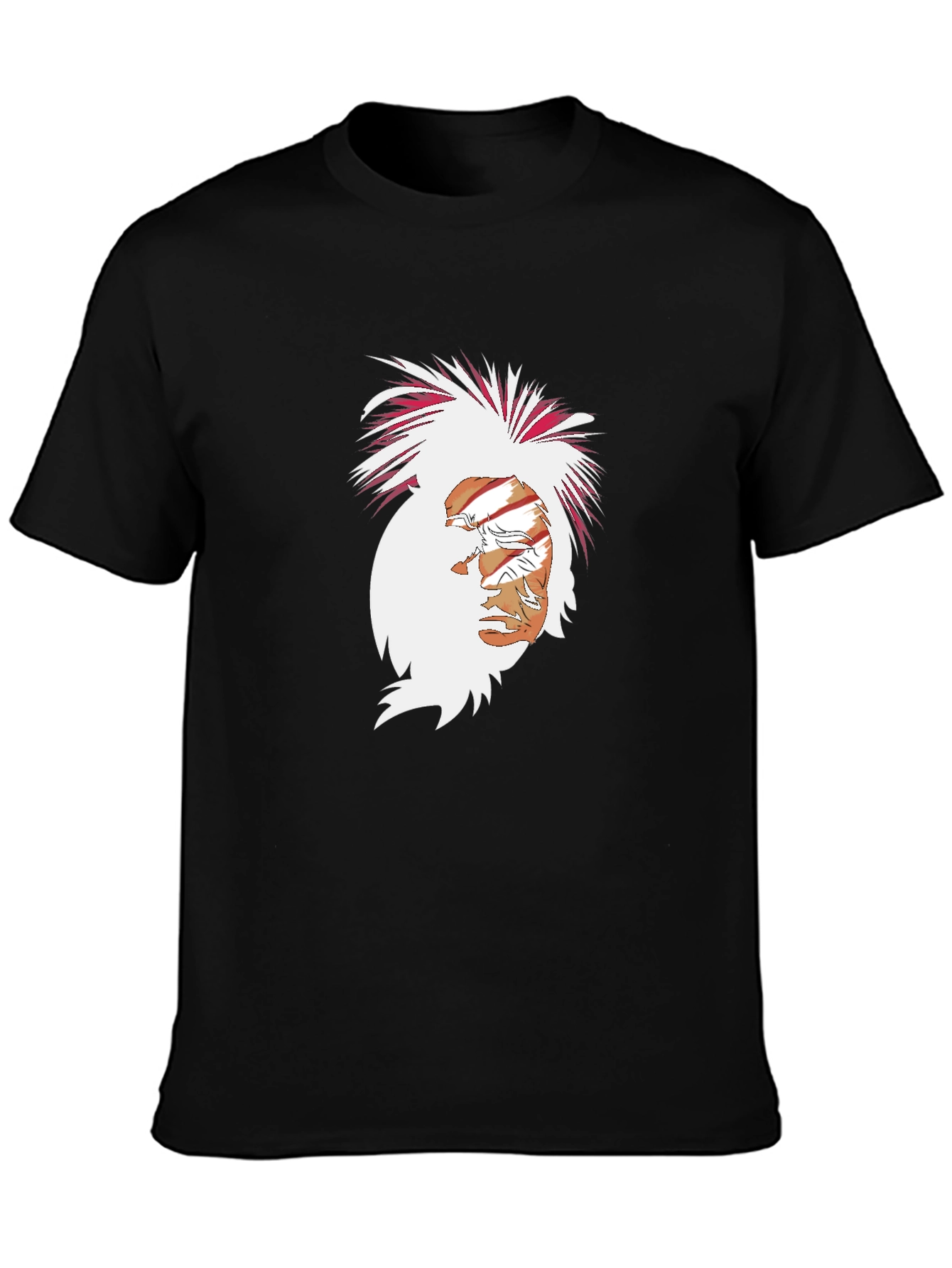 Cool Graphic Tee - Indian Chief Design T-Shirt