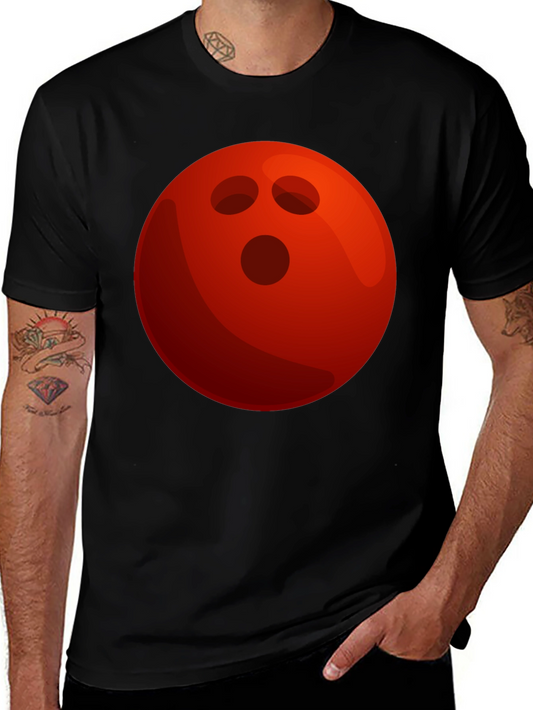 Bowling Ball Graphic T-Shirt - Strike Style