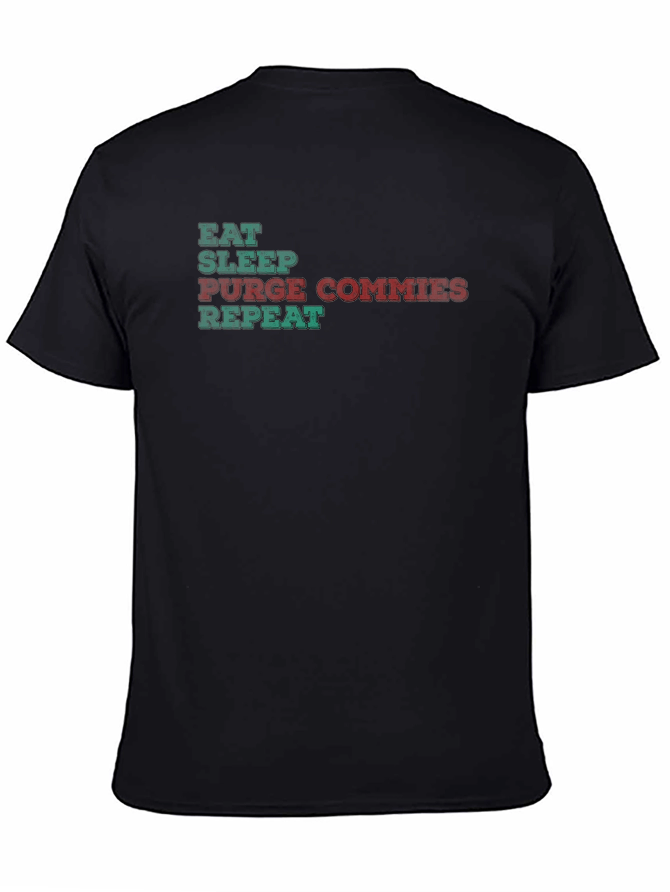 Eat Sleep Purge Commies Repeat Graphic Tee