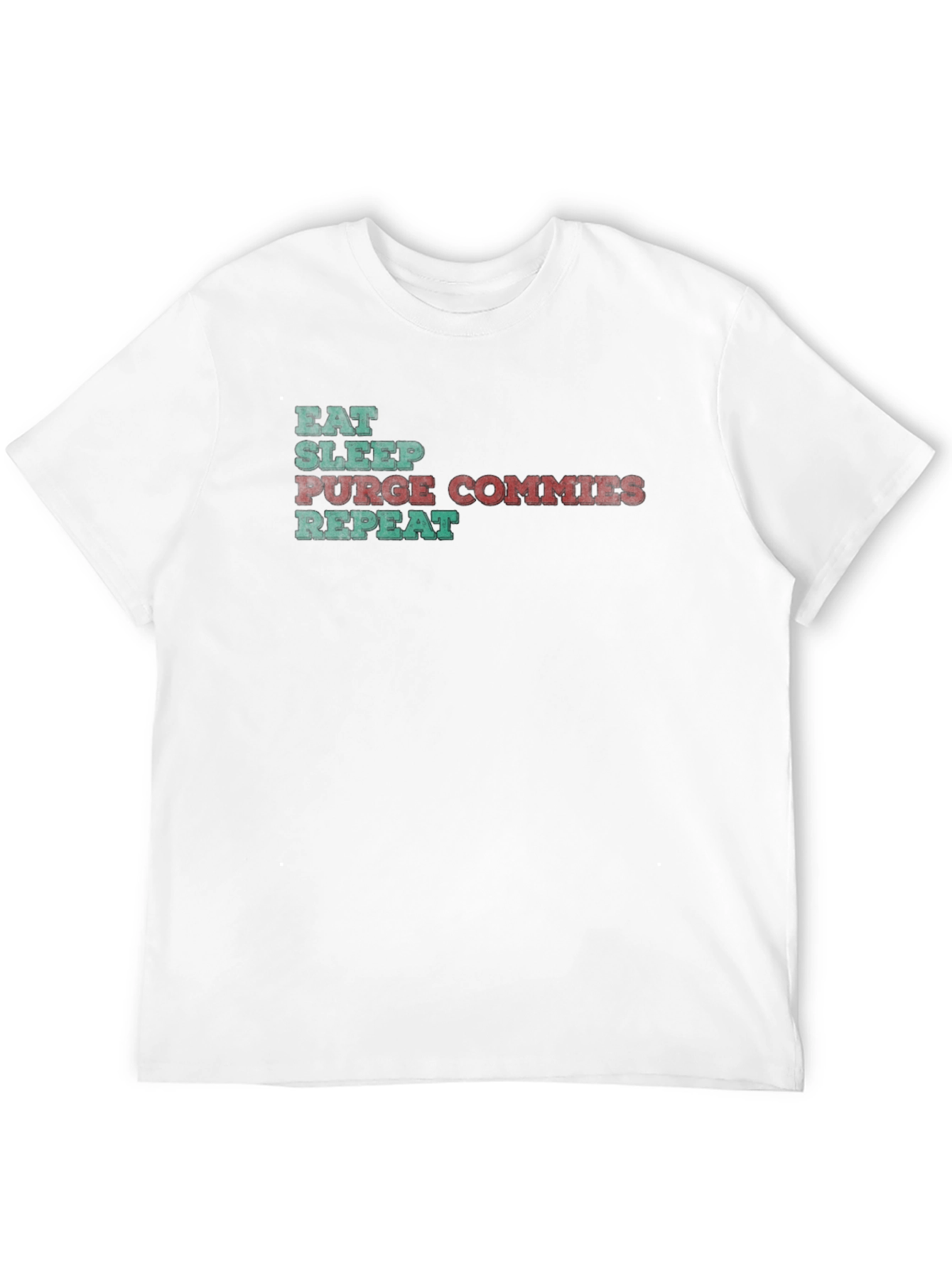 Eat Sleep Purge Commies Repeat Graphic Tee