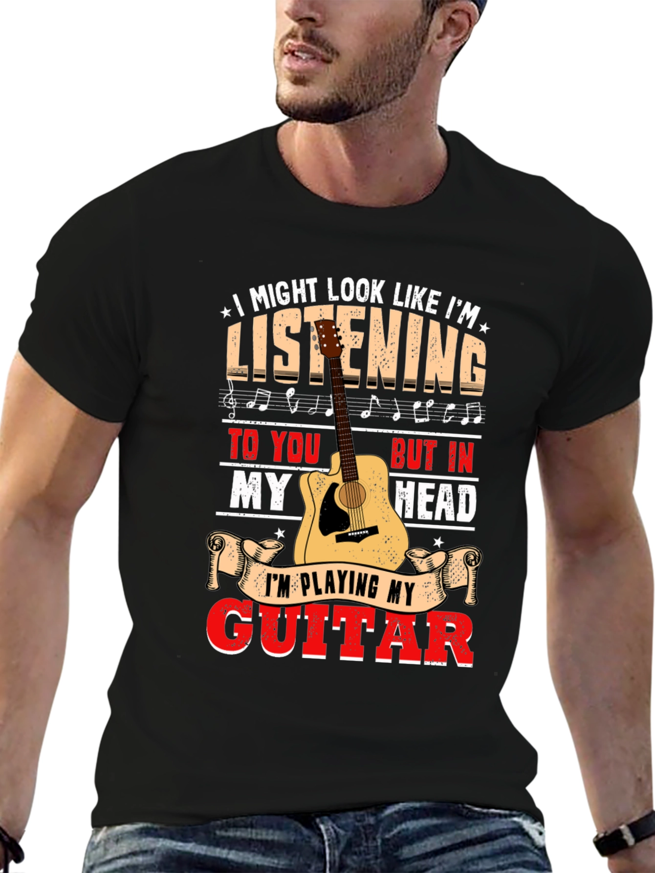 Guitar Player T-Shirt - Musician Tee