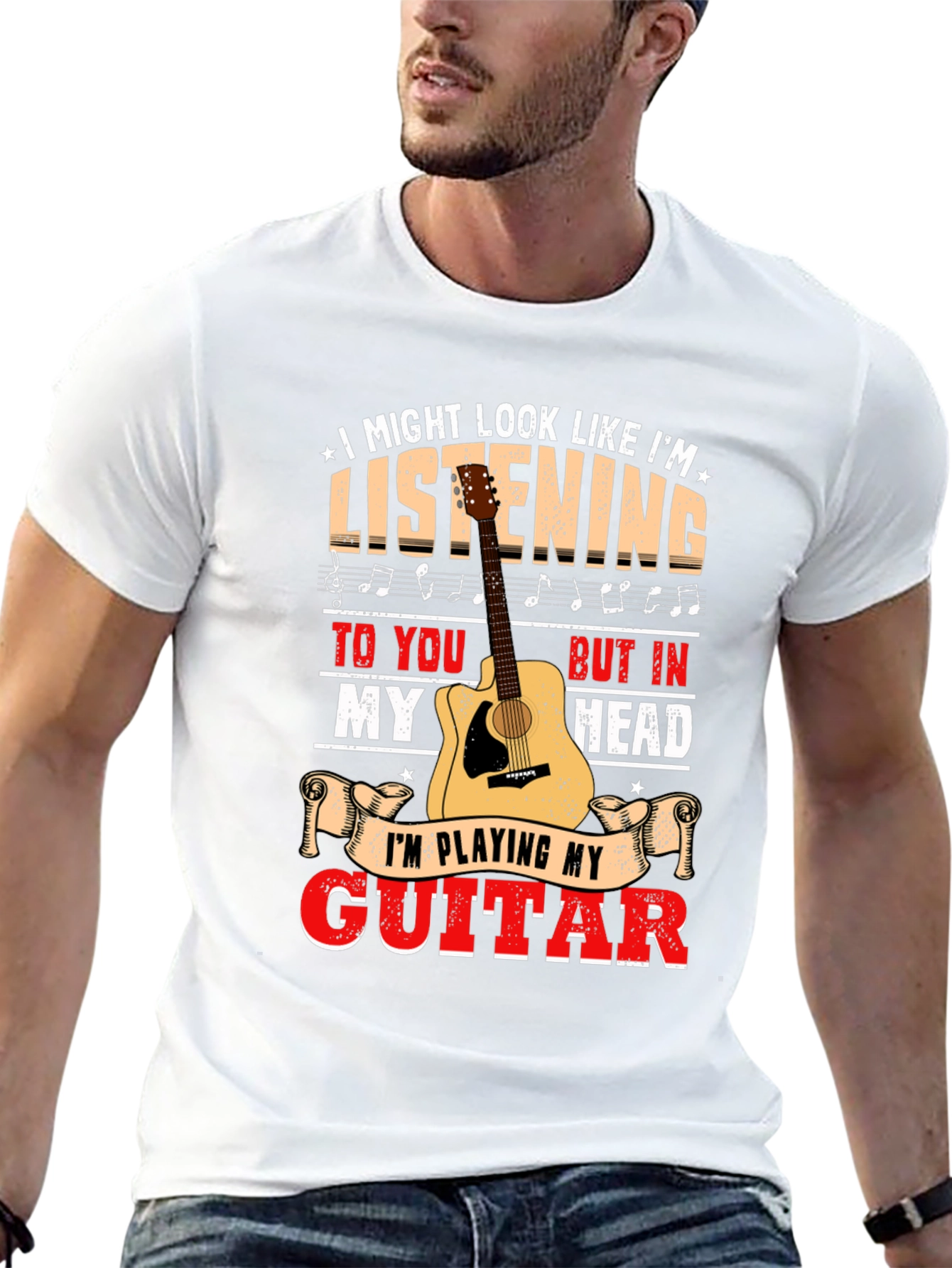 Guitar Player T-Shirt - Musician Tee