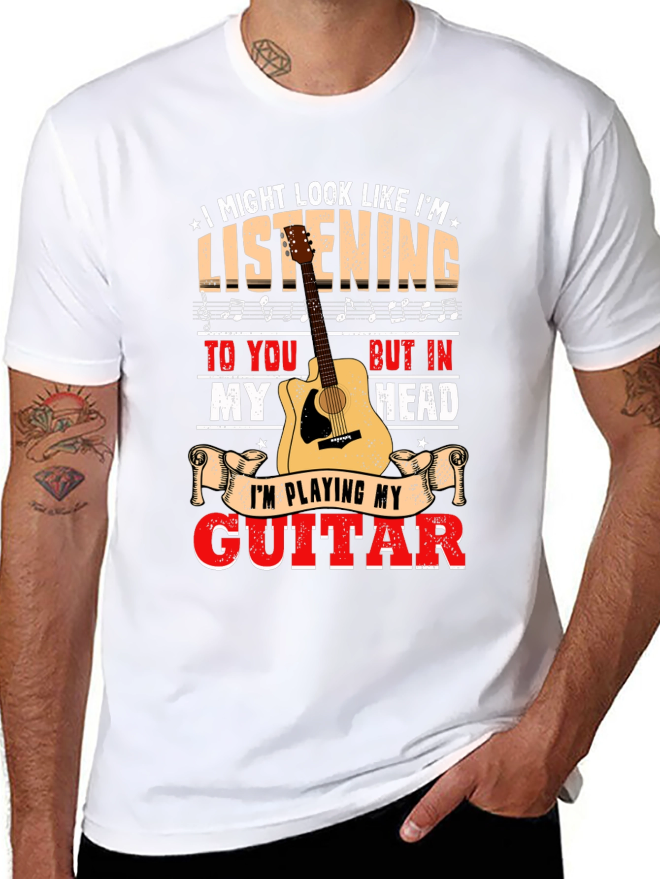 Guitar Player T-Shirt - Musician Tee