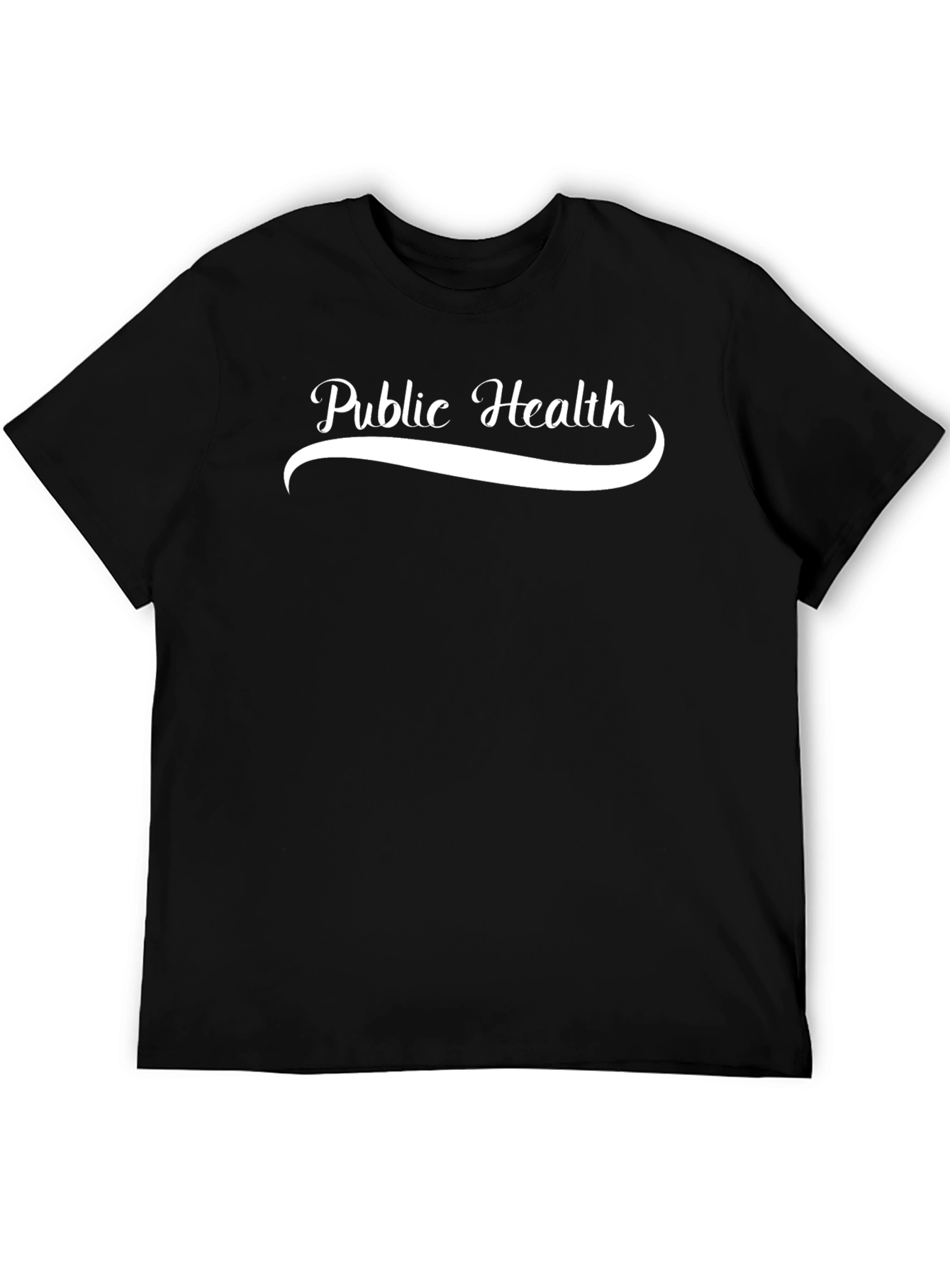Public Health Black Graphic T-Shirt
