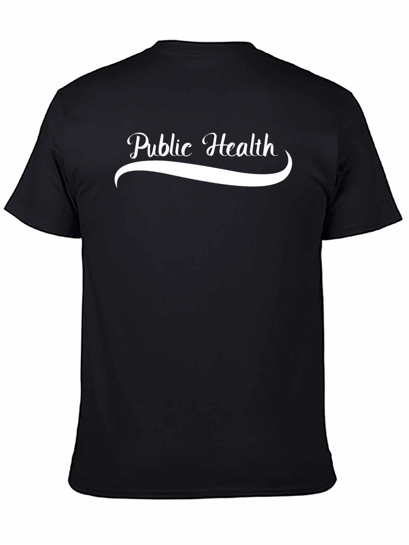 Public Health Black Graphic T-Shirt