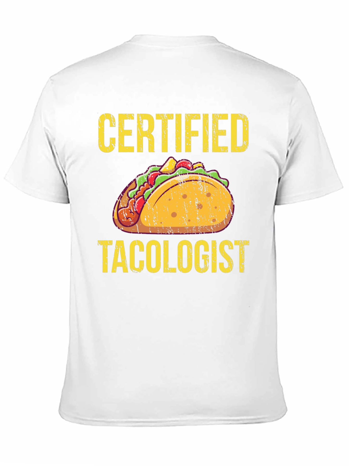 Certified Tacologist Graphic T-Shirt