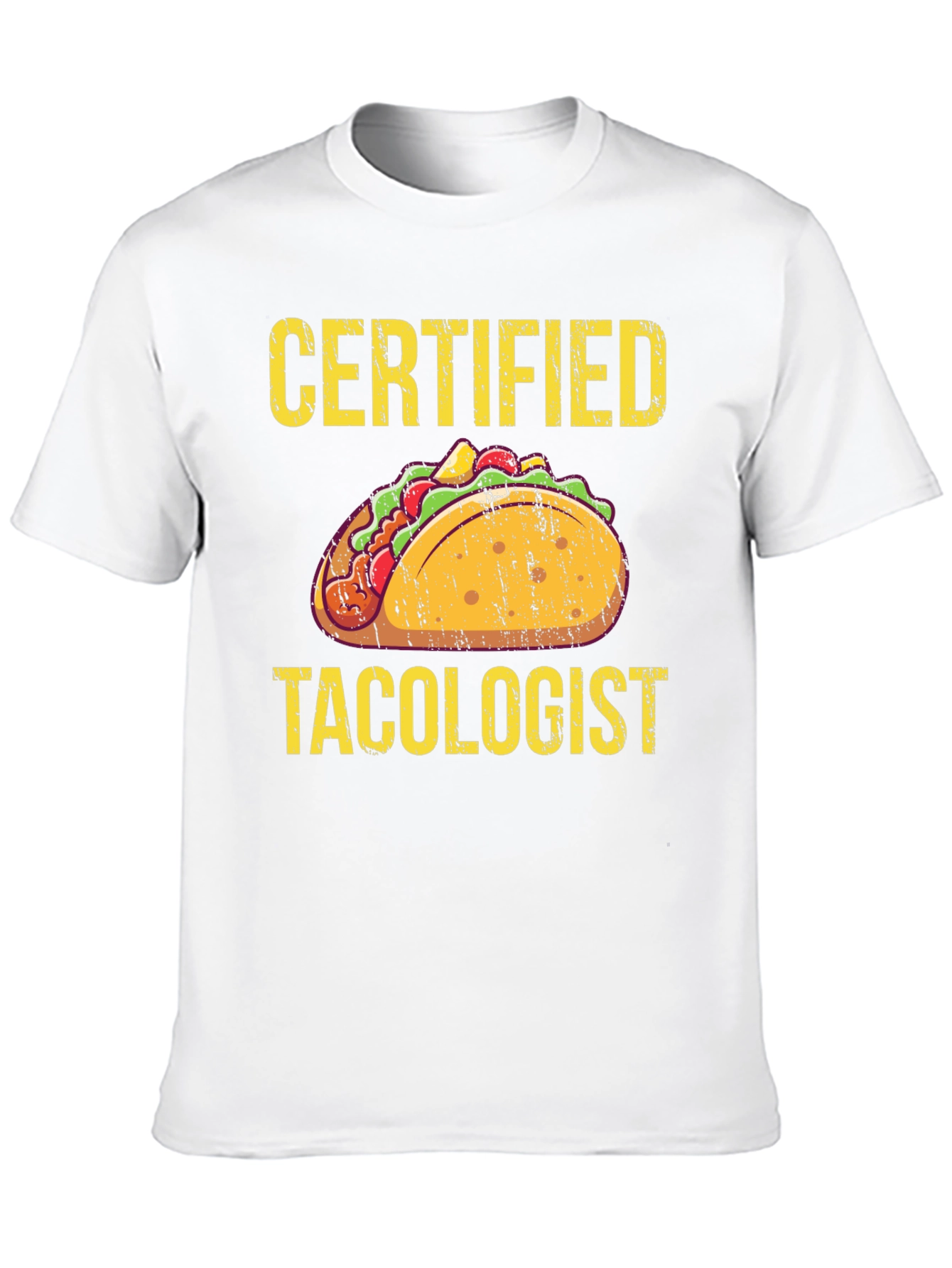 Certified Tacologist Graphic T-Shirt