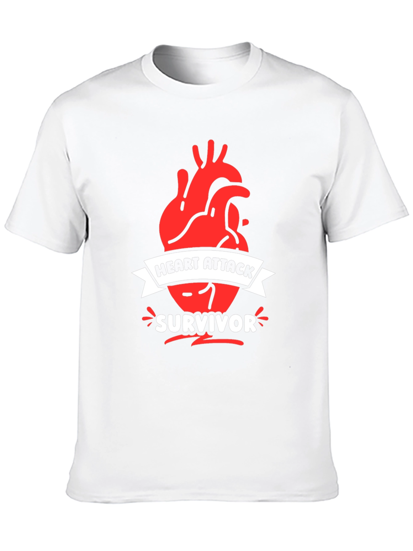 Heart Attack Survivor Graphic Tee