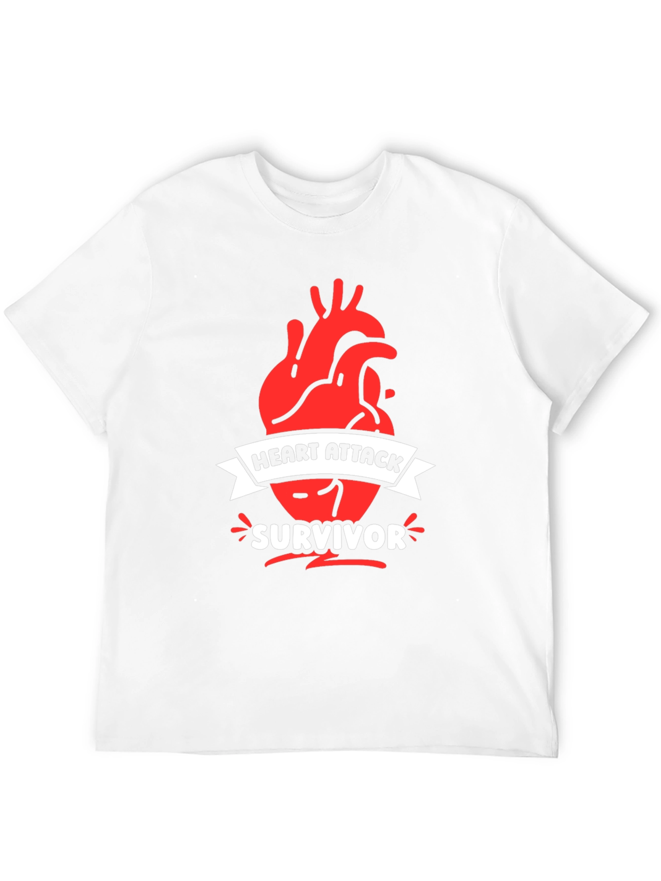 Heart Attack Survivor Graphic Tee