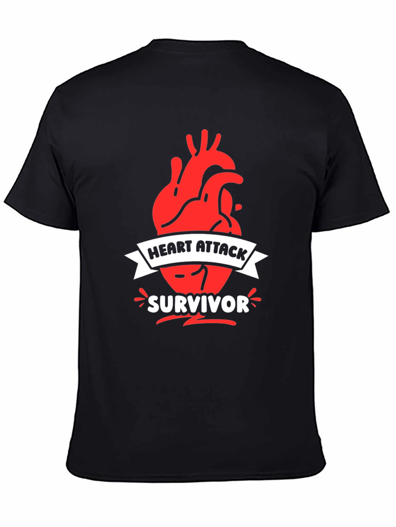 Heart Attack Survivor Graphic Tee