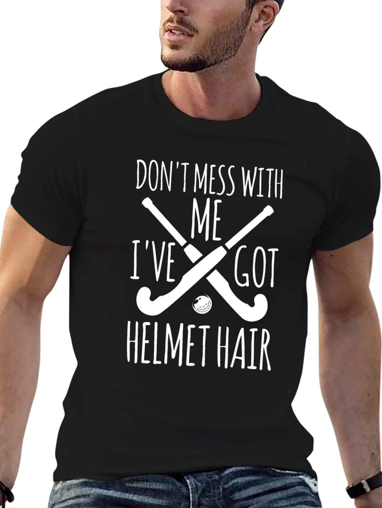 Dont Mess with Me Helmet Hair T-Shirt