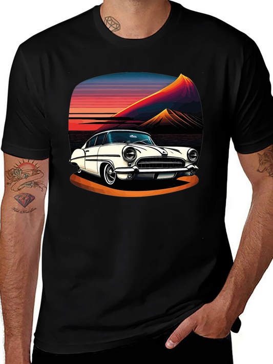 Retro Car Graphic Tee - Classic Ride Style