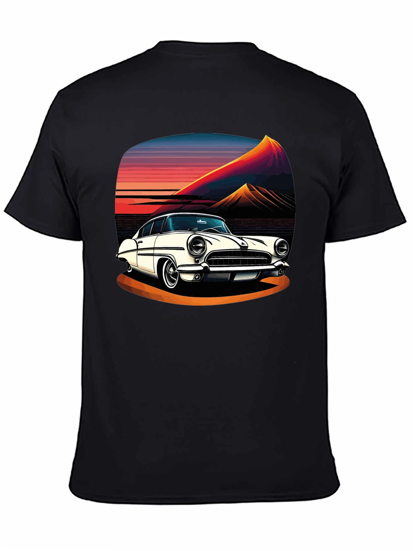 Retro Car Graphic Tee - Classic Ride Style