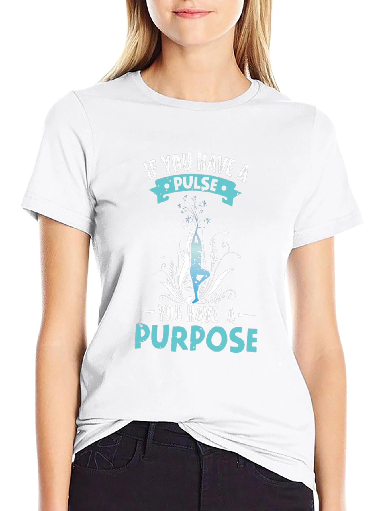 Pulse Purpose T-Shirt Yoga Inspiration Tee