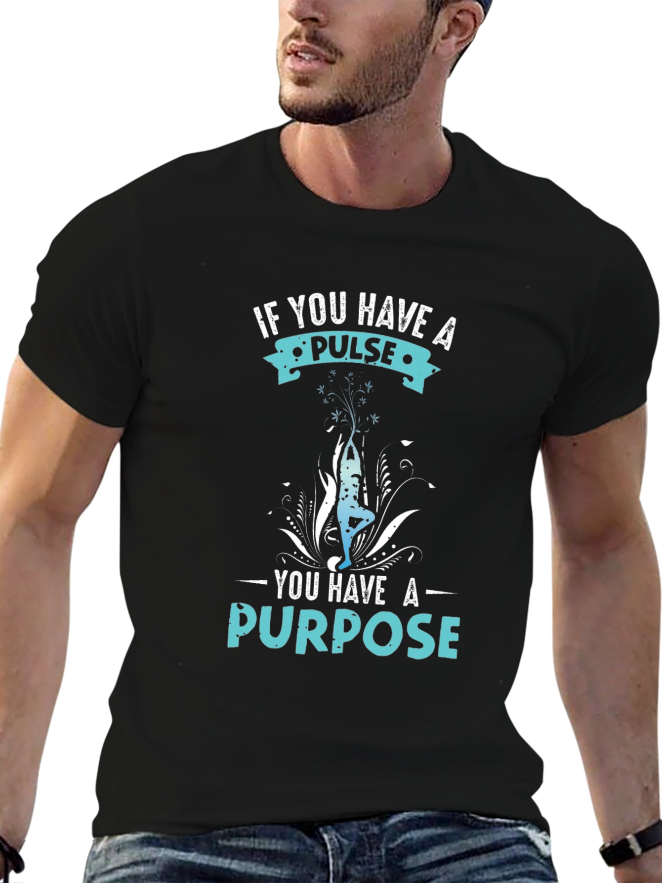 Pulse Purpose T-Shirt Yoga Inspiration Tee