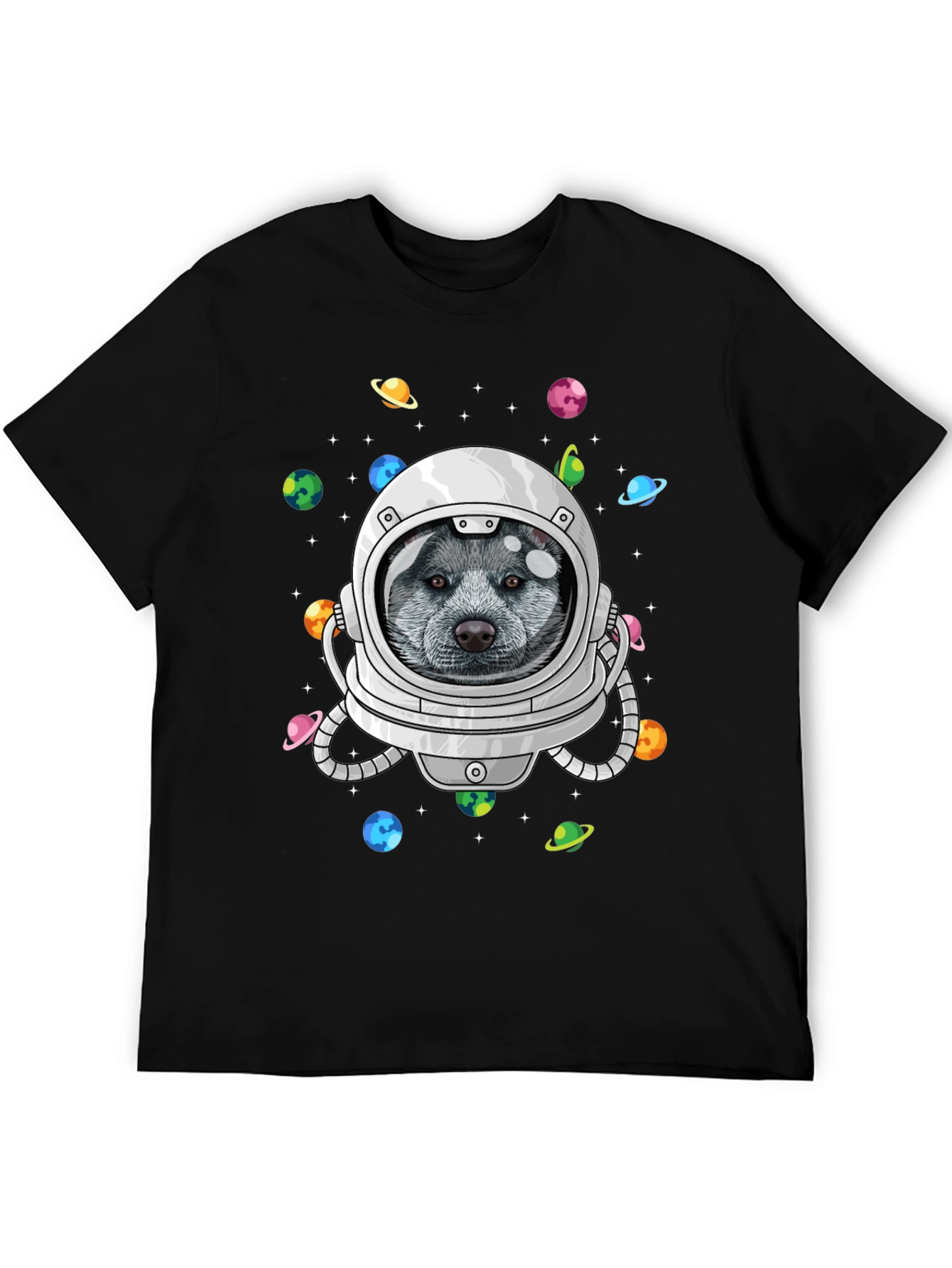 Astronaut Dog T-Shirt - Space Pup Tee