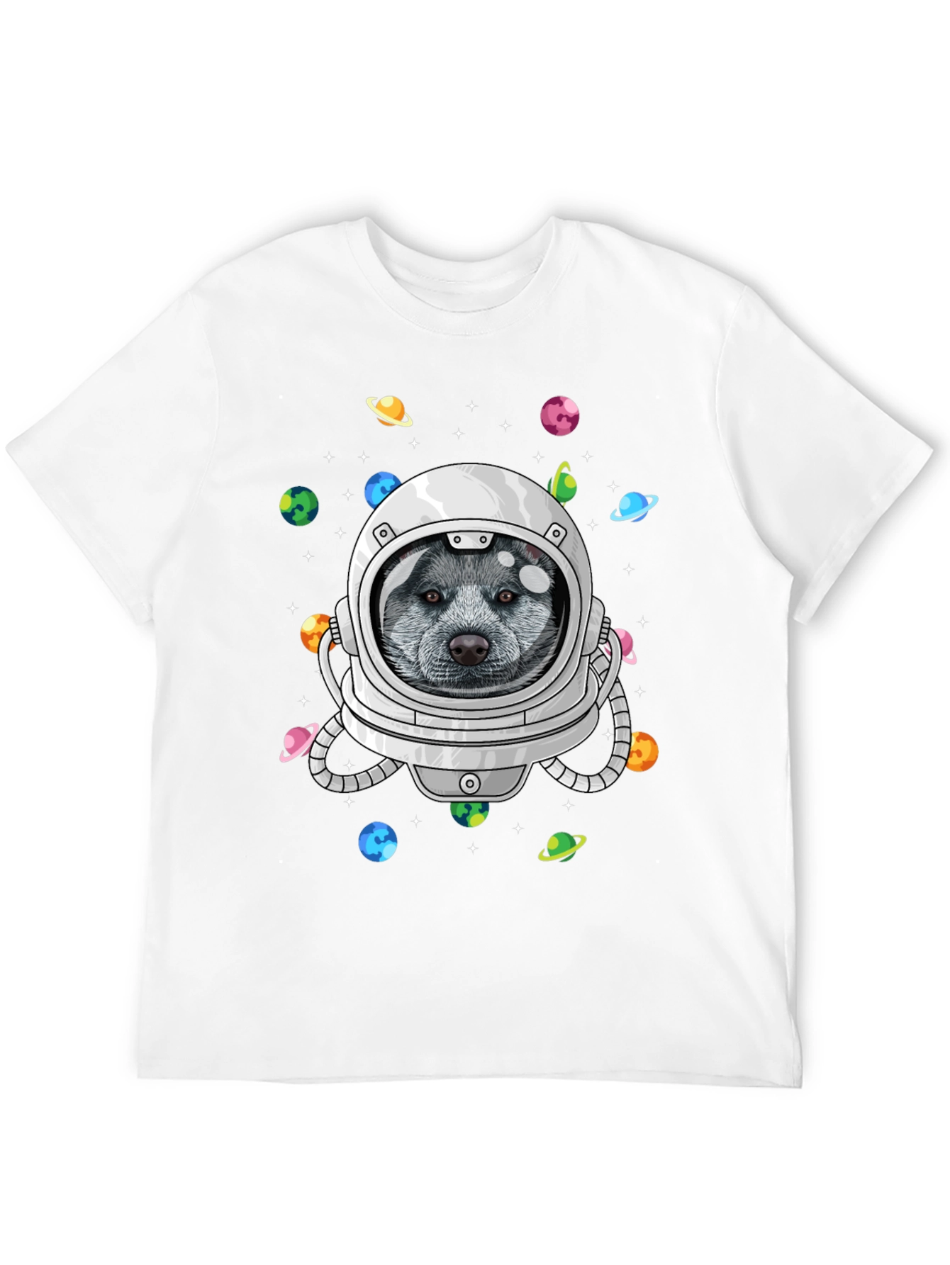 Astronaut Dog T-Shirt - Space Pup Tee