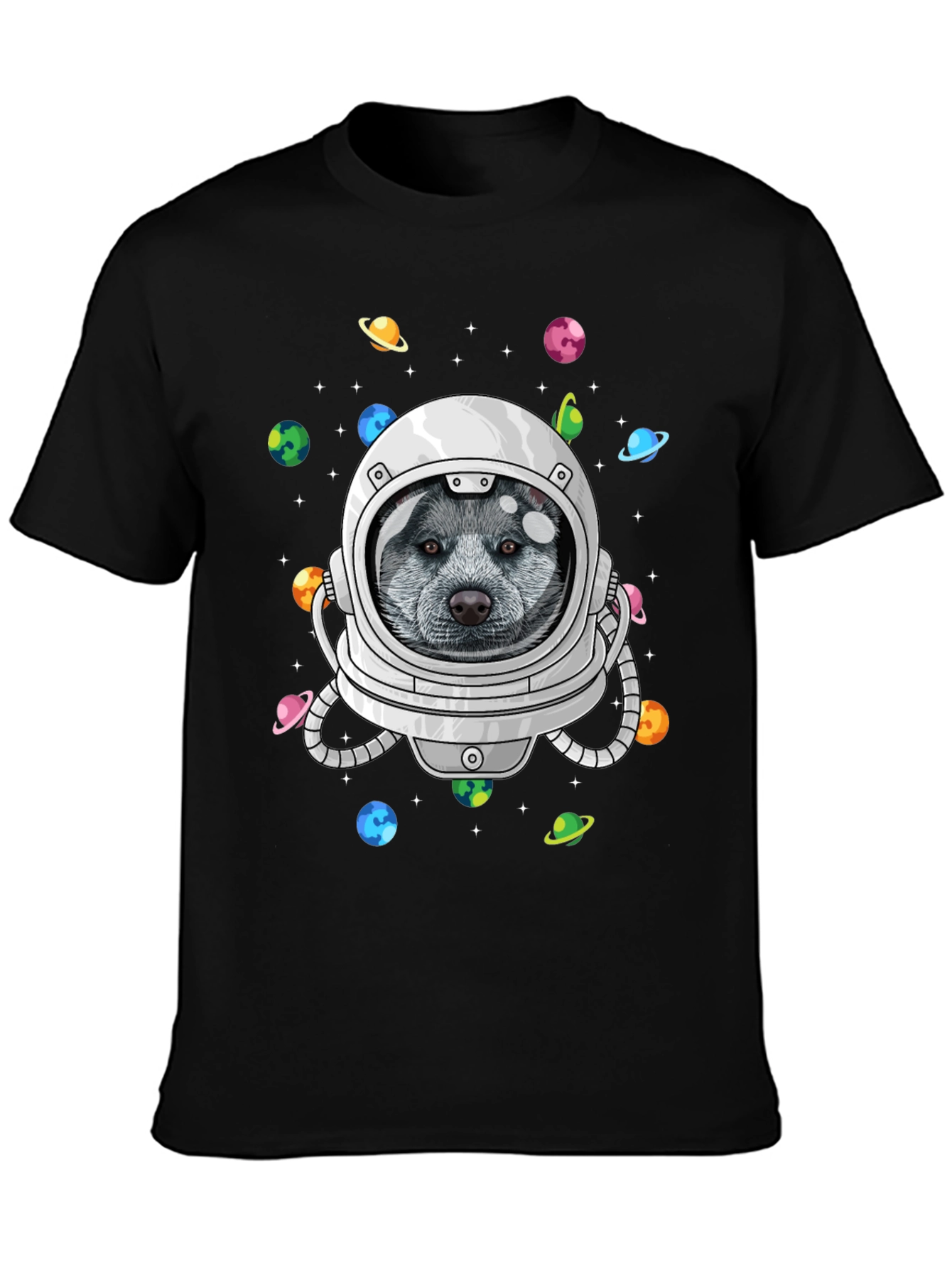 Astronaut Dog T-Shirt - Space Pup Tee
