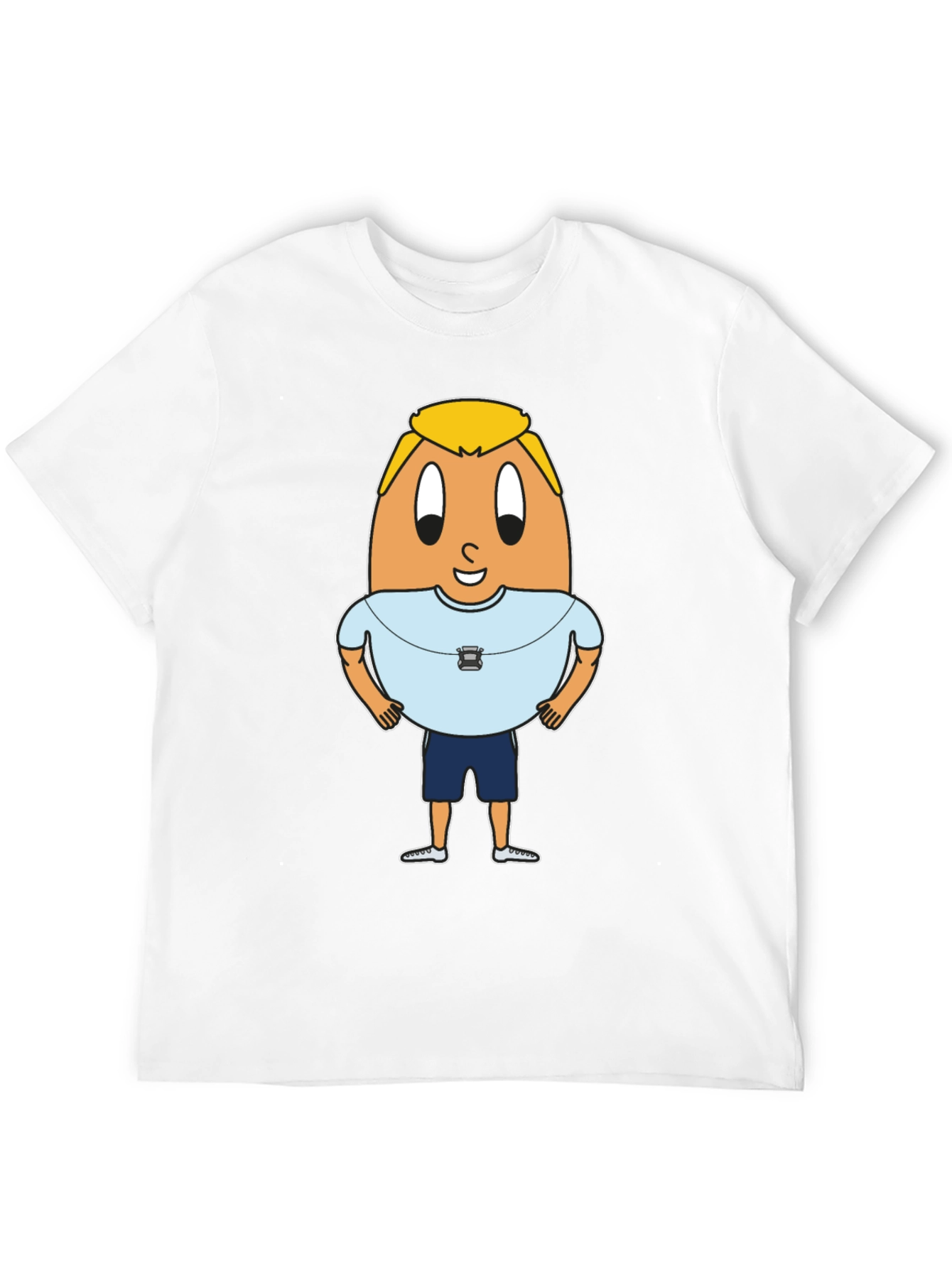 Egg Character Graphic Tee