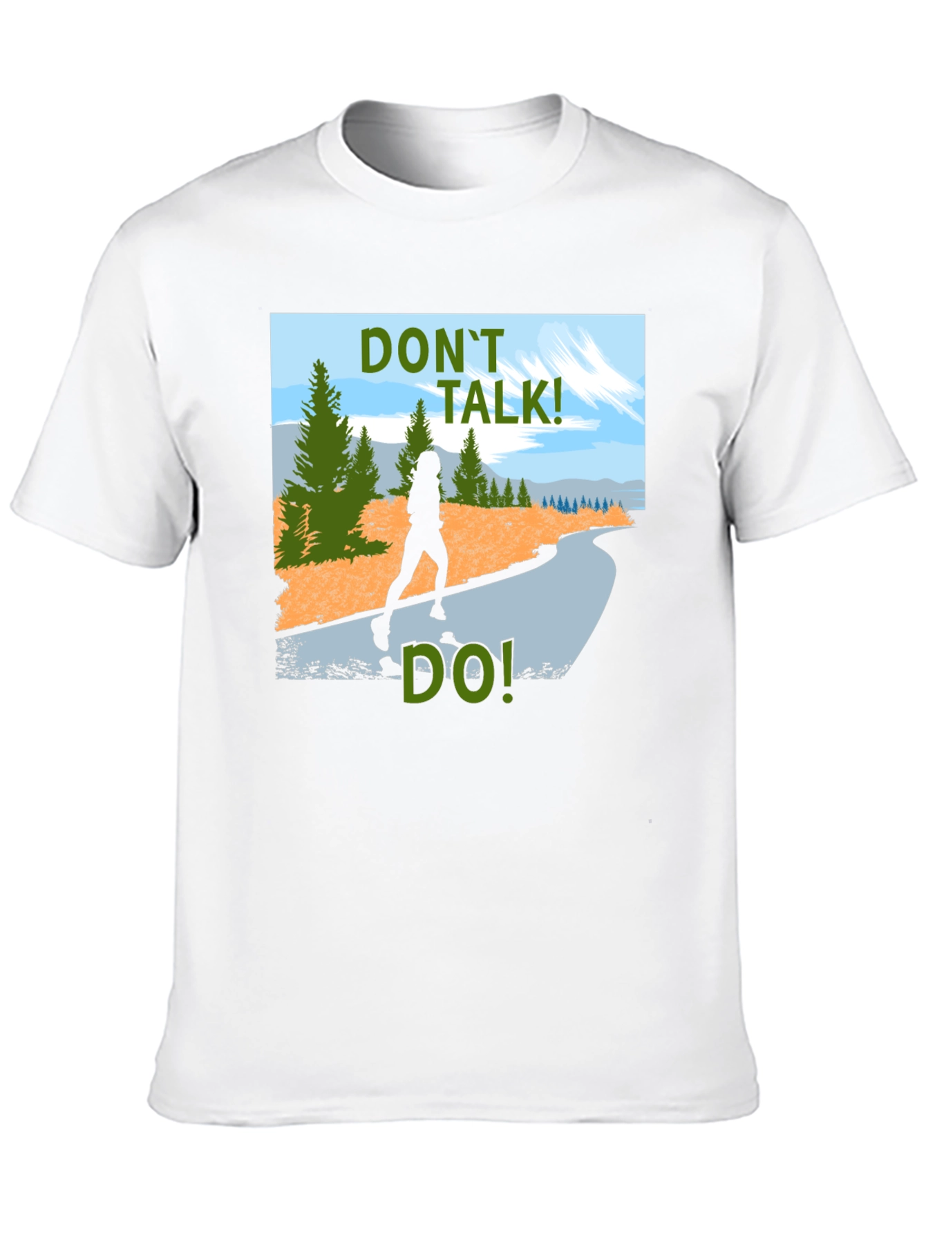 Dont Talk Do! Graphic Tee - Black