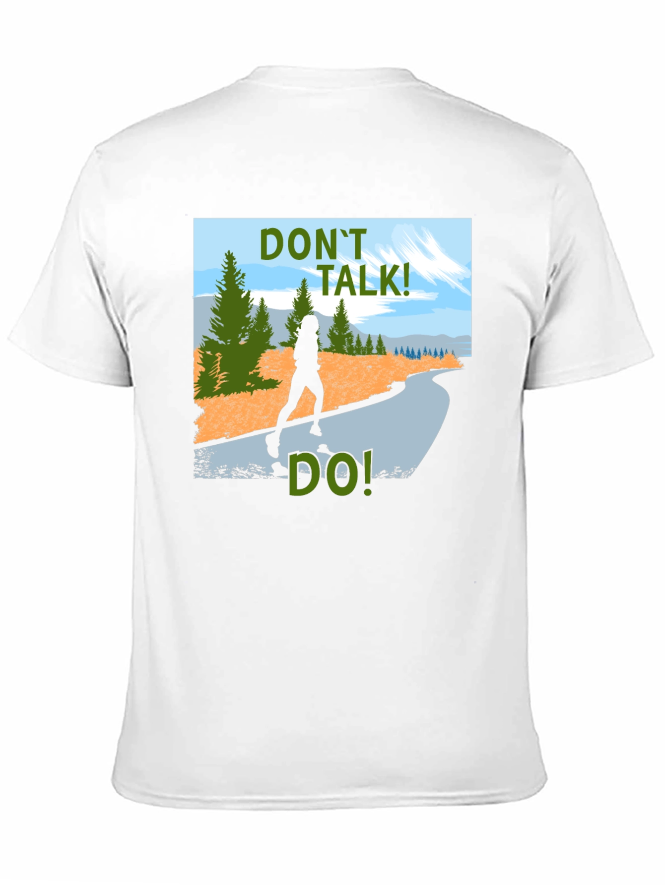 Dont Talk Do! Graphic Tee - Black