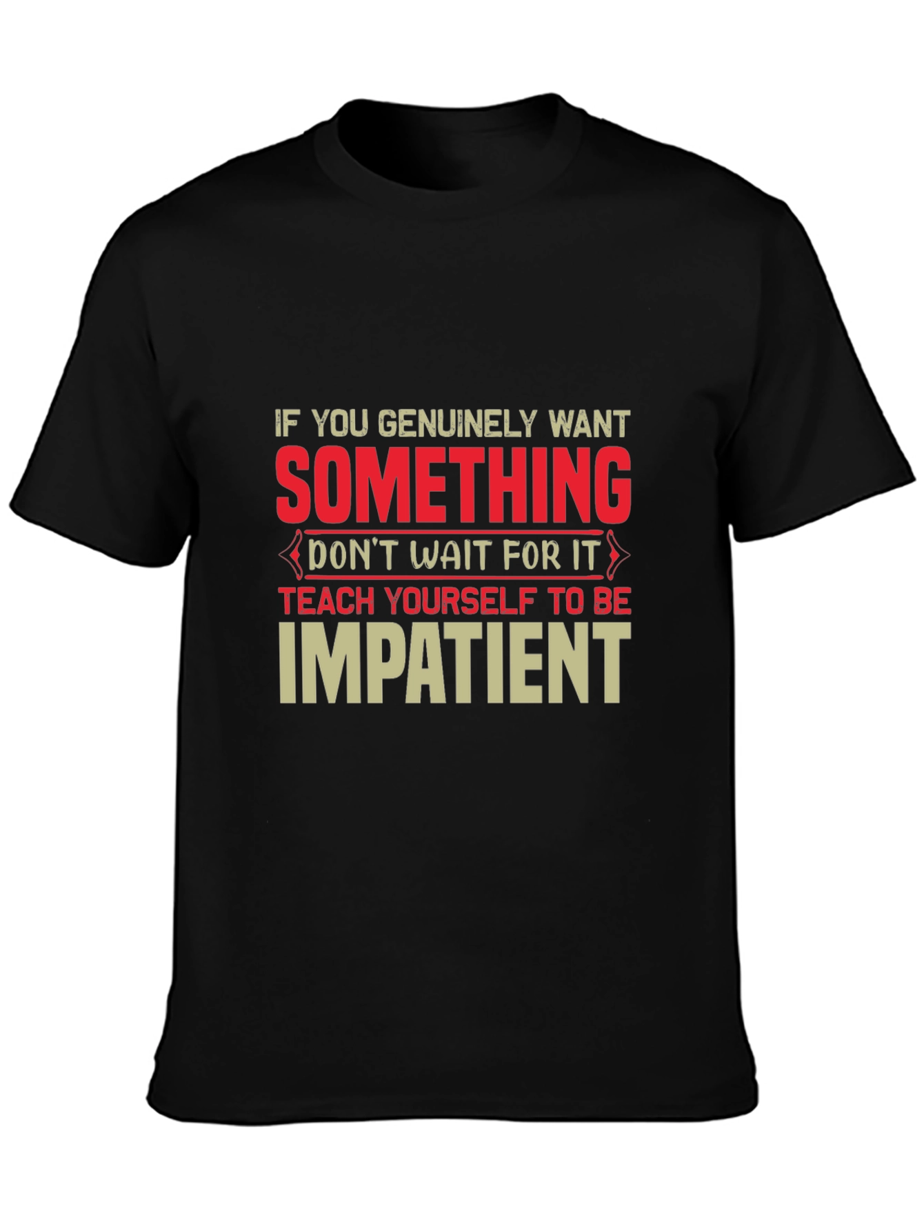 Impatient Graphic Tee - Mens