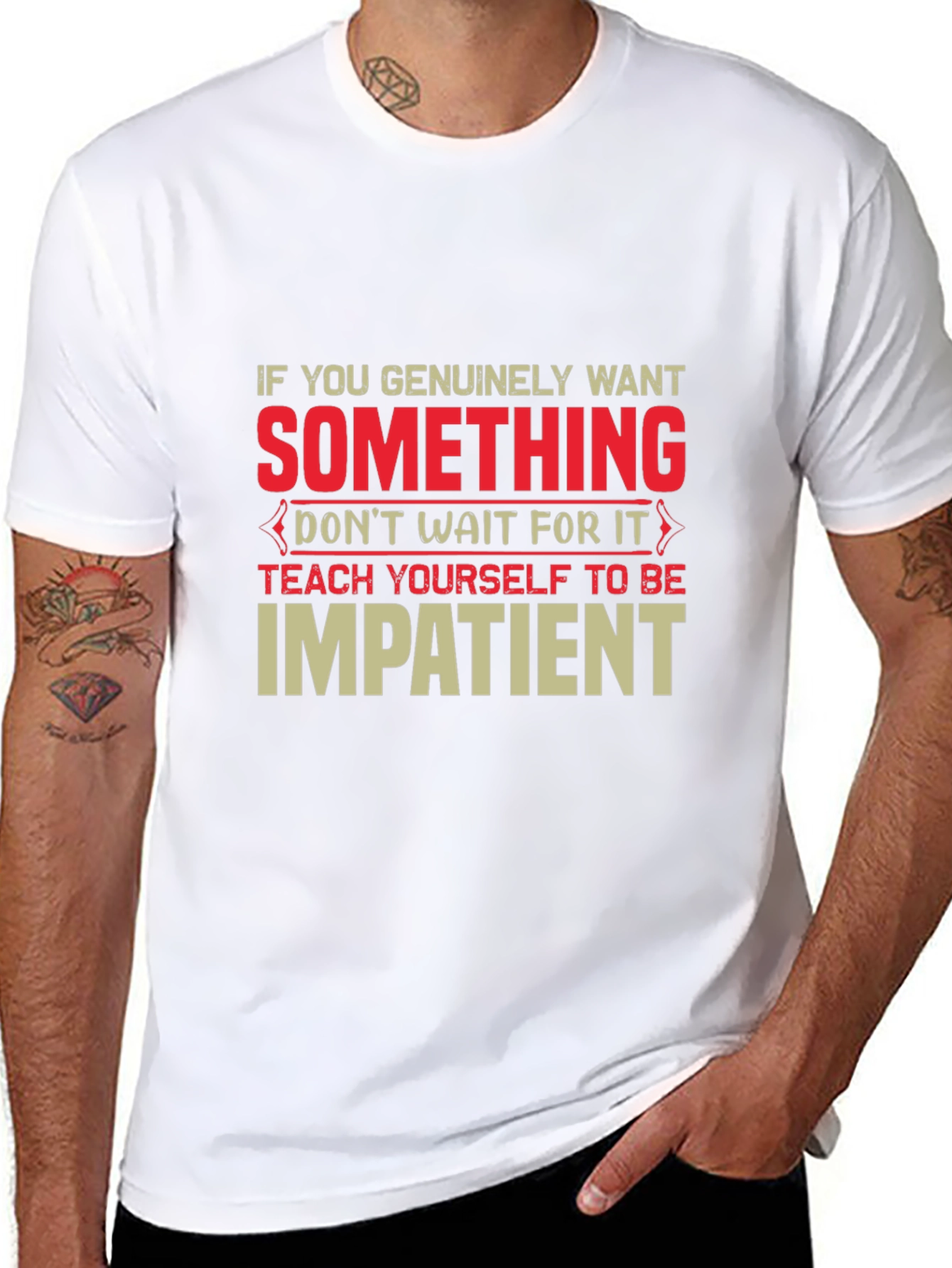 Impatient Graphic Tee - Mens