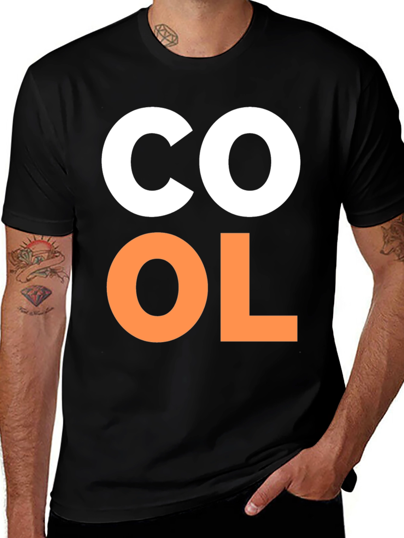 Cool Graphic Tee - Stylish Cotton Blend Comfort