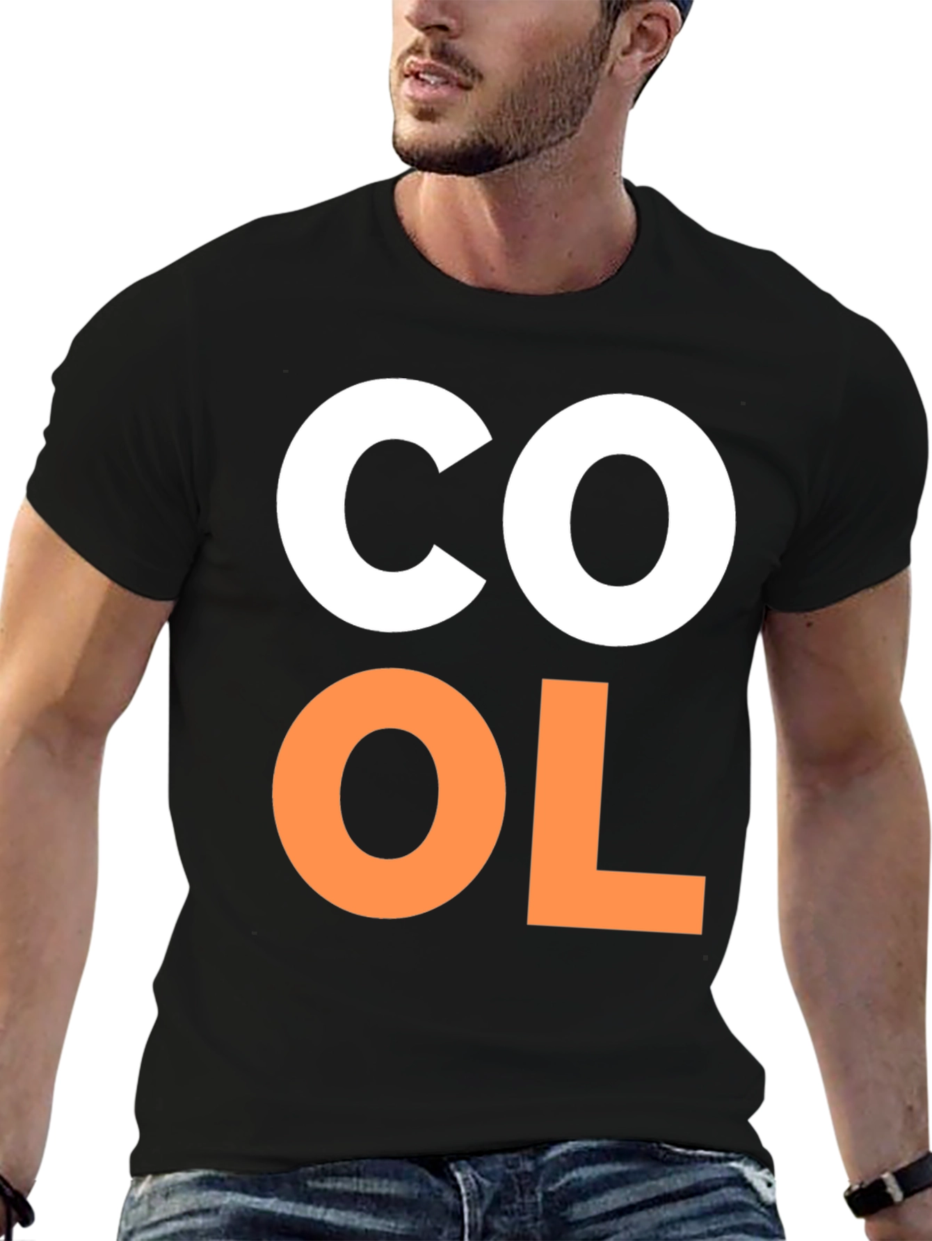 Cool Graphic Tee - Stylish Cotton Blend Comfort